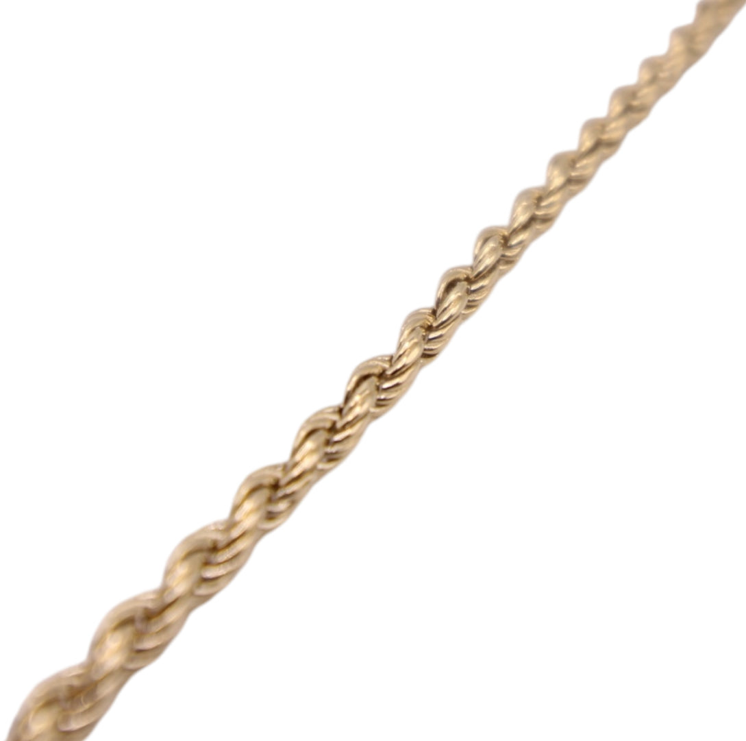 9ct Yellow Gold Rope Chain (chain only)