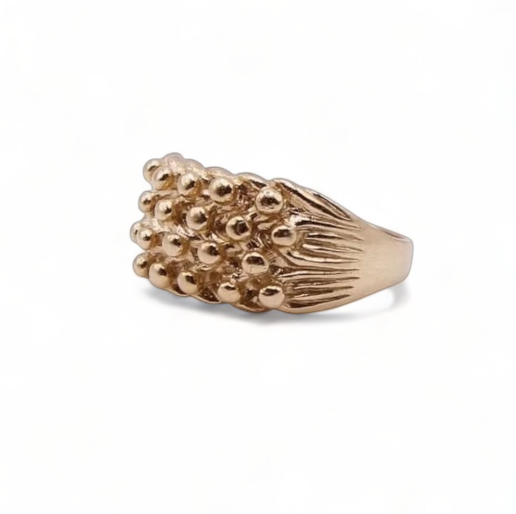 9ct Yellow Gold Keeper Ring