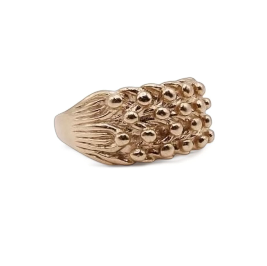 9ct Yellow Gold Keeper Ring