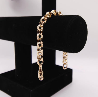 9ct Gold Belcher Bracelet