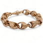 9ct Yellow Gold Patterned Tulip Bracelet